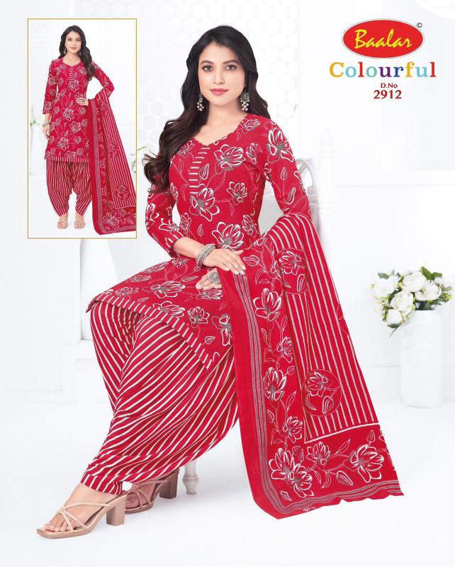 Baalar colourful vol-29 kalamkari dress material wholesale bangalore